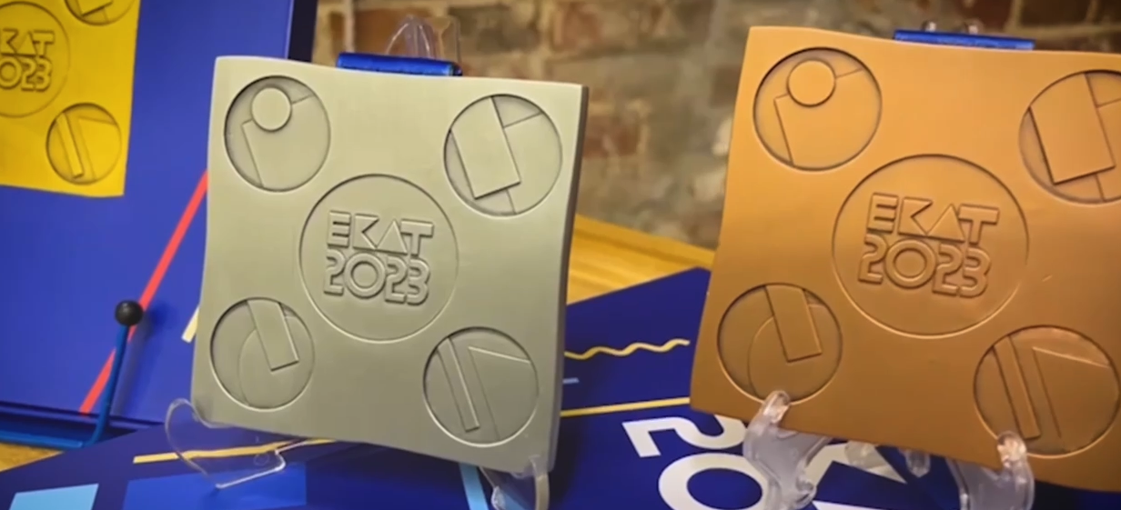 Представлены медали Международного фестиваля университетского спорта в Екатеринбурге