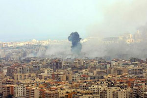 В Триполи обстреляли ракетами дворец президента