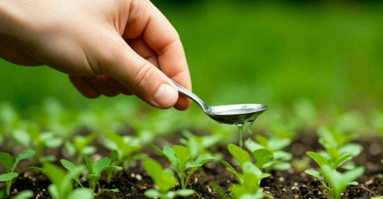 Редкие всходы и лежачие сеянцы — влейте в рассаду 2 ложки настоя: томаты и перцы выстрелят мощными побегами раньше срока