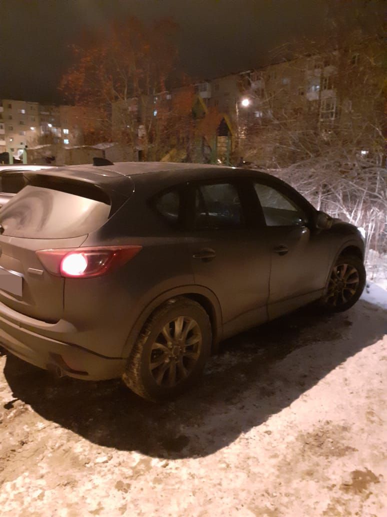 Маздой поплатился индивидуальный предприниматель за долги по налогам