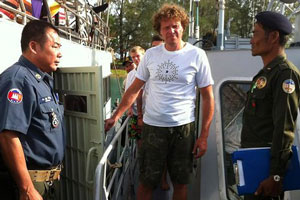 Полонского выпустили из тюрьмы в Камбодже