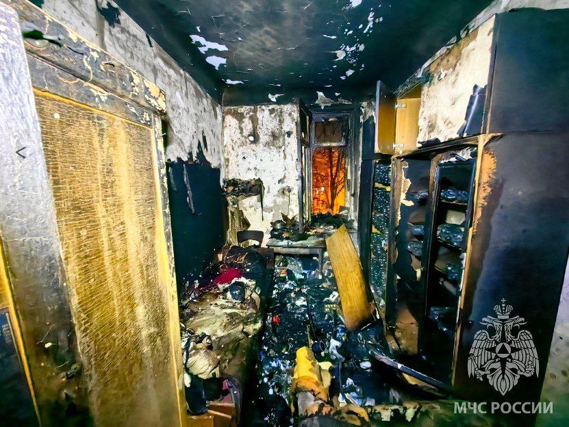 В Челябинске во время пожара погиб человек 