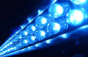 Улица светодиодных фонарей Улица светодиодных фонарей