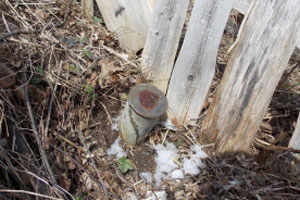 В Пермском крае мужчина строил баню и нашел снаряд времен Второй мировой войны