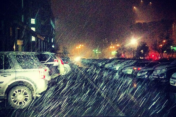 Екатеринбург дождался первого снега Екатеринбург дождался первого снега