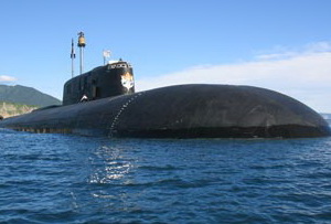 В Приморье горит атомная подлодка