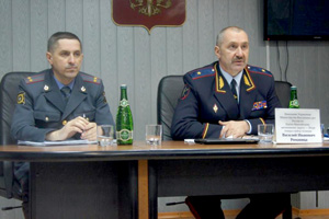 Главный полицейский Югры представил нового начальника полиции ОМВД России по г. Пыть-Ях