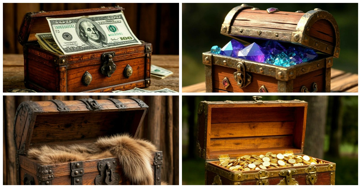 Выберите сундук с сокровищами — узнаете, богатое или бедное у вас мышление: психологический тест даст подсказку