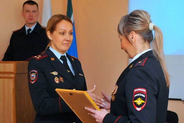 Врио руководителя УРЛС ГУ МВД области подвела итоги работы ОВД Артемовска за 2022 год