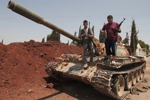 Сирийские танки вошли в Израиль