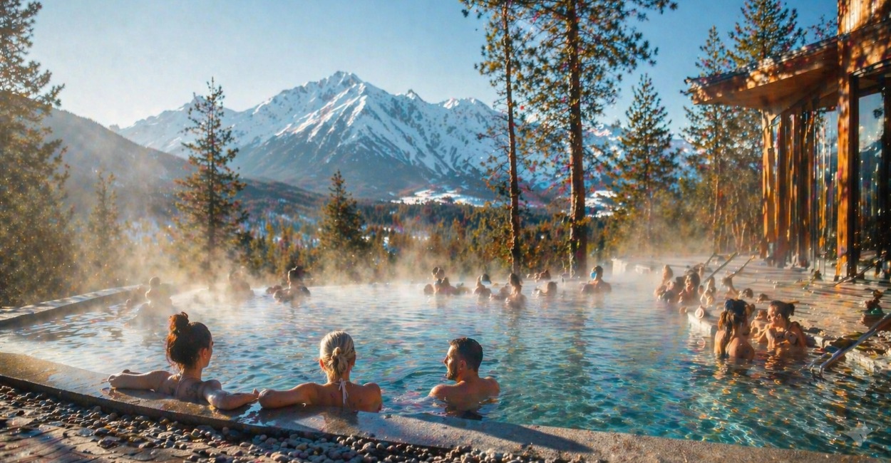 Забудьте про Крым и Сочи: уникальный курорт в России с термальными источниками и видом на горы — мало кто знает