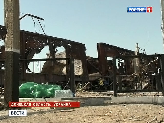 Жители Славянска умоляют украинских военных не расстреливать их детей