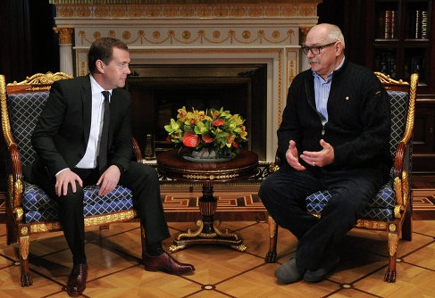 Дмитрий Медведев встретился с Михалковым