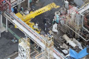 В Японии прогремел взрыв на заводе Mitsubishi