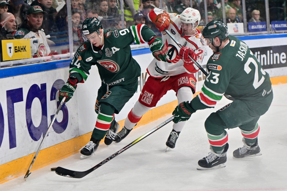 «Автомобилист» в упорной борьбе одержал победу над «Ак Барсом»  | «Ак Барс» проиграл «Автомобилисту» во втором овертайме 