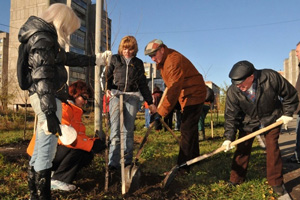 Сегодня во время субботника в Столице заложат 51 новый народный парк