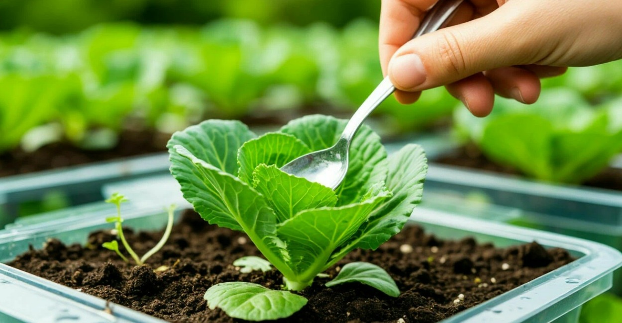 Посадка ранней капусты на рассаду в 2026: развожу 1 ложку в литре воды — получаю крепкие стебли и невероятную урожайность