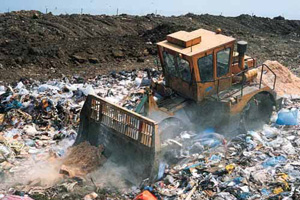 Курган завален химическими отходами