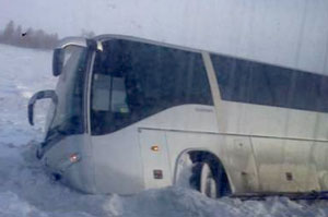 В Прикамье автобус с хоккеистами «Спутника» из Нижнего Тагила попал в ДТП