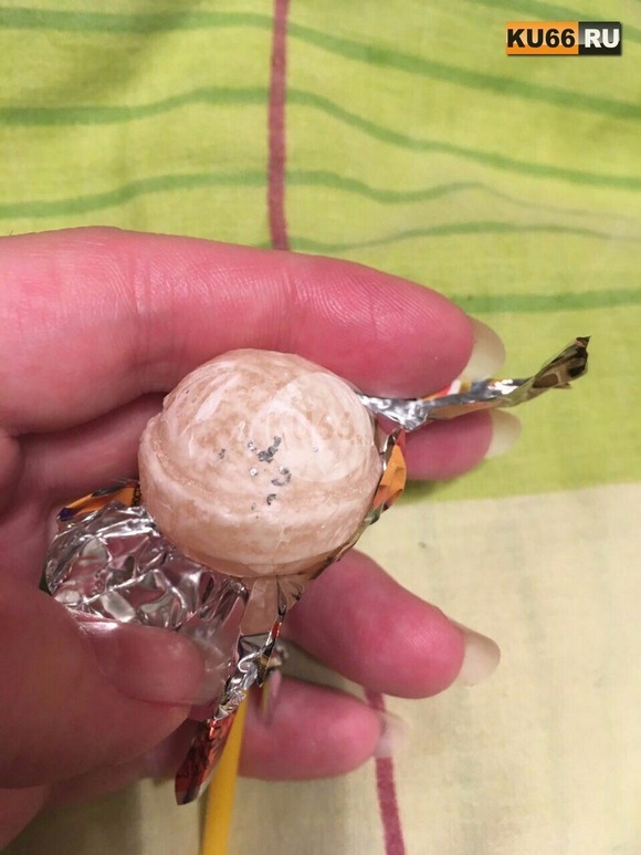 В Каменске-Уральском в детском подарке нашли леденец с металлической стружкой