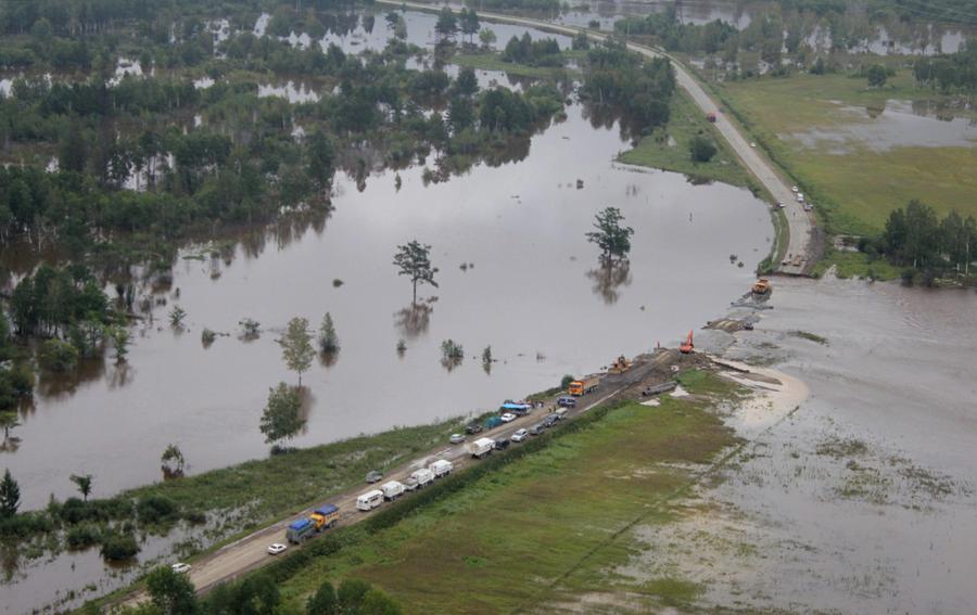 Вода уходит из Приамурья