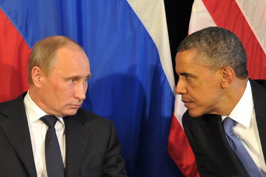 Путин и Обама все-таки немного пообщались