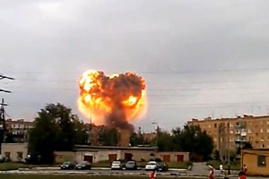 Спасательные средства ЦВО прибывают к месту тушения пожара под Самарой