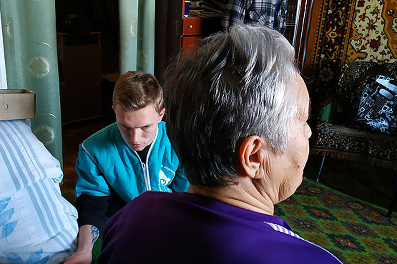 Для сельских жителей поселка Зыряновский состоялась акция #ДоброВСело