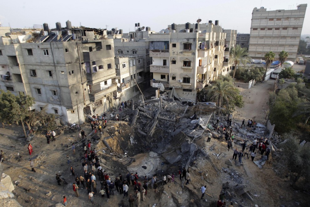 В секторе Газа погибло почти полтысячи человек