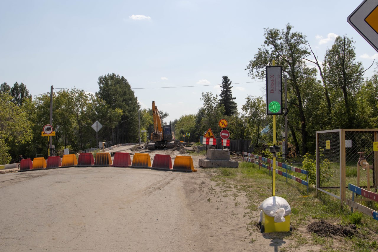 В Кургане активно продолжается ремонт мостов и путепроводов