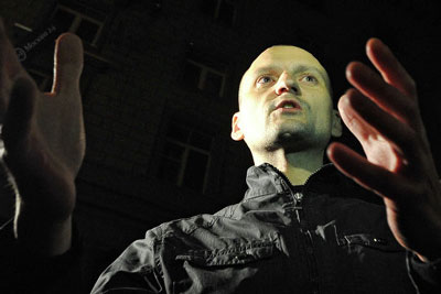 СК проверит данные о подготовке терактов Удальцовым и Таргамадзе. К Удальцову пришли с обыском