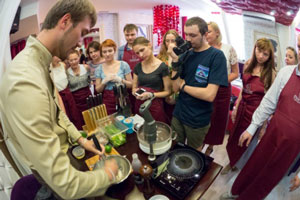 В Екатеринбурге прошла первая на Урале пресс-кухня