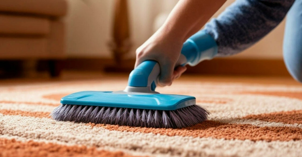 1 стакан в воду — и ковер стал чище нового: ни пыли, ни сального ворса — освежит даже скисшую тряпку