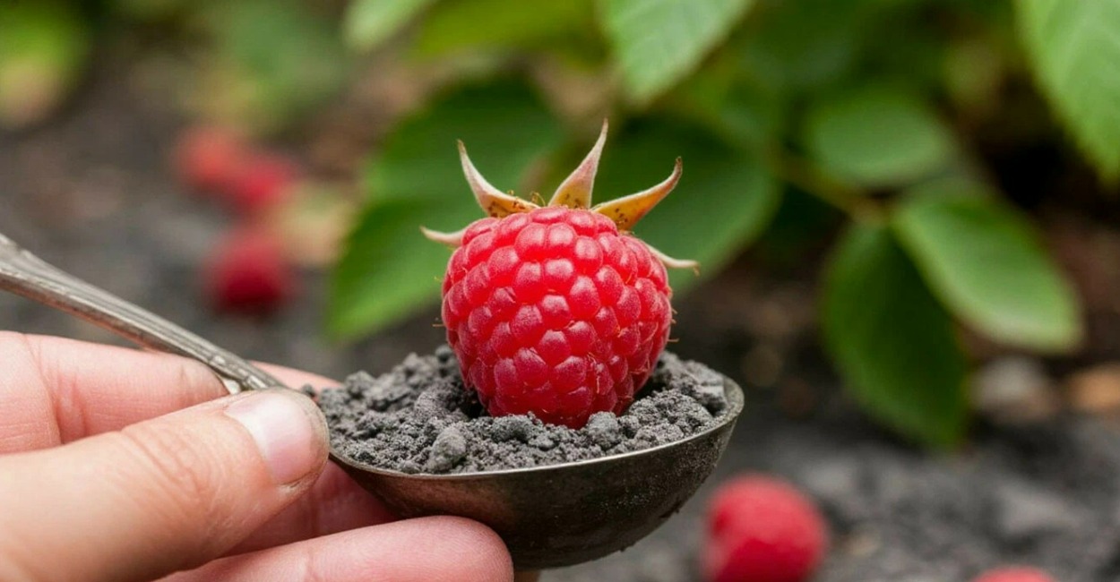 Сладкая формула для малины: 2 ложки под корень в апреле — ягоды наливаются со сливу, сочные и сахарные