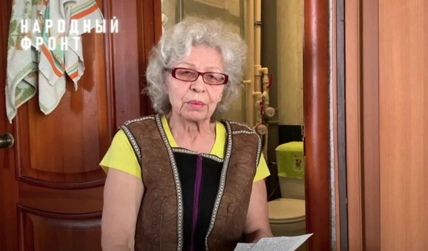 Пенсионерка из Екатеринбурга пожаловалась на невыносимый мороз в уборной