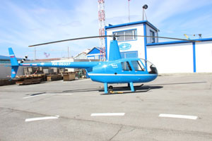 Тестовый полет вертолета RobinsonR-44 по мониторингу лесных пожаров прошел успешно