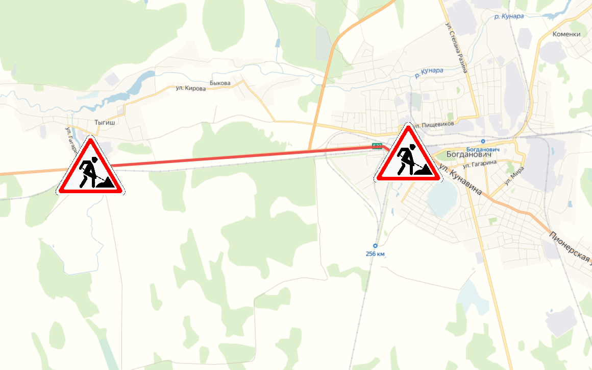 На трассе Екатеринбург – Тюмень возле Богдановича стартуют работы по замене верхнего слоя покрытия
