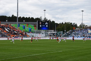 Футбольный матч "Урал" - "Зенит" прошел без происшествий