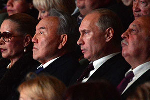 Путин показал Назарбаеву Большой театр