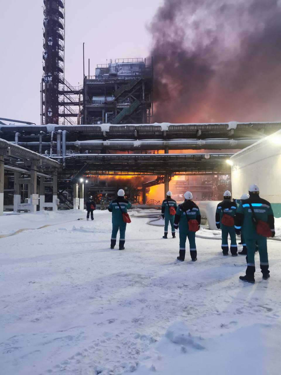 На заводе "Сибур-Химпром" в Перми произошел пожар