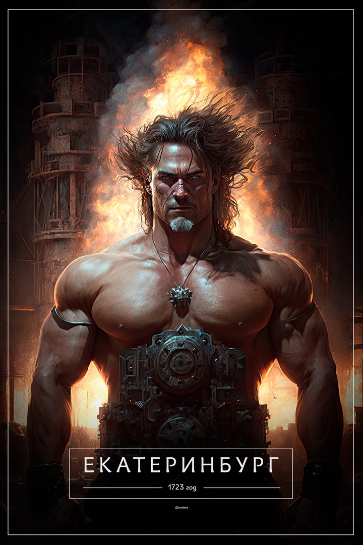 Нейросеть представила Екатеринбург в облике молодого человека