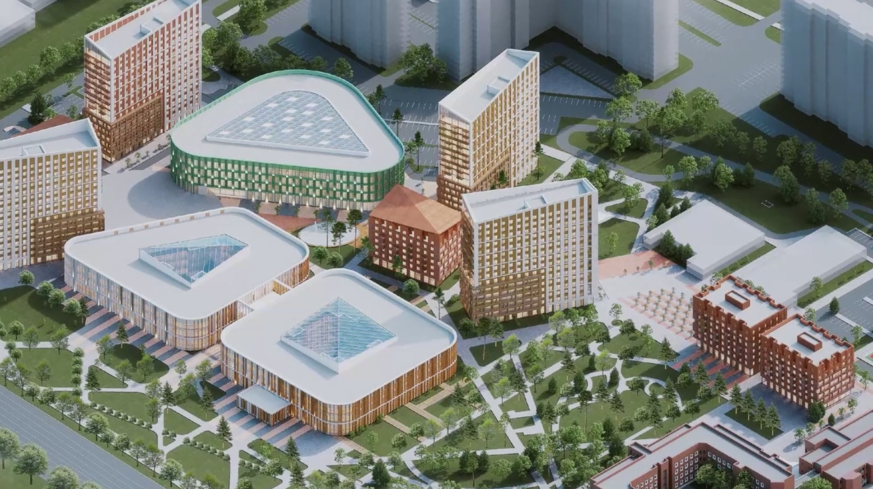 В Челябинске строят межуниверситетский кампус мирового уровня