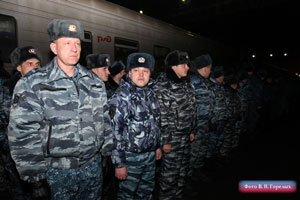 Свердловские полицейские вернулись с Северного Кавказа