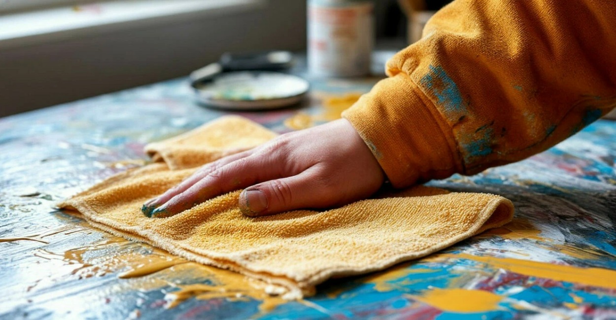 5 капель на стакан воды — только так избавляюсь от краски для пасхальных яиц: стоит копейки, а эффект — вау