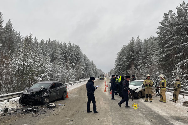 В Свердловской области в ДТП погиб водитель. Дети в реанимации