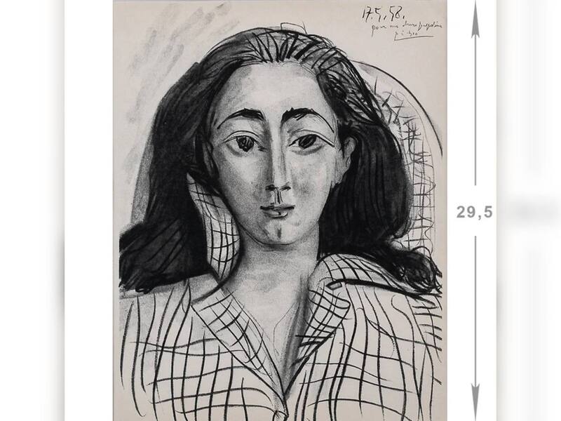 Портрет жены Пикассо продадут на торгах в Екатеринбурге Портрет жены Пикассо продадут на торгах в Екатеринбурге