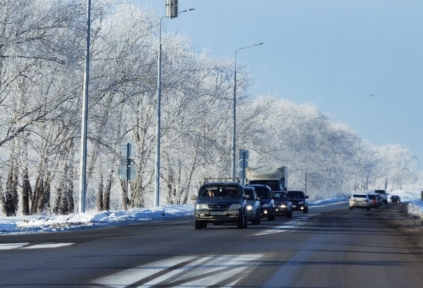 На Южном Урале до конца недели удержится слабо морозная погода