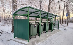 В Нижнем Тагиле снова испортили контейнеры