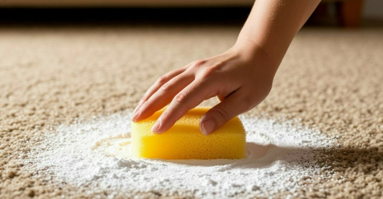 Даже затертый старый ковер станет как новый: простой способ очистить ворс без химозы — ни следов, ни разводов