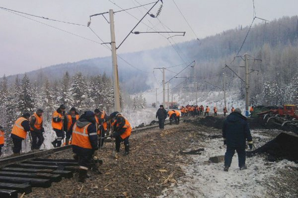 Движение поездов по Транссибу восстановили полностью